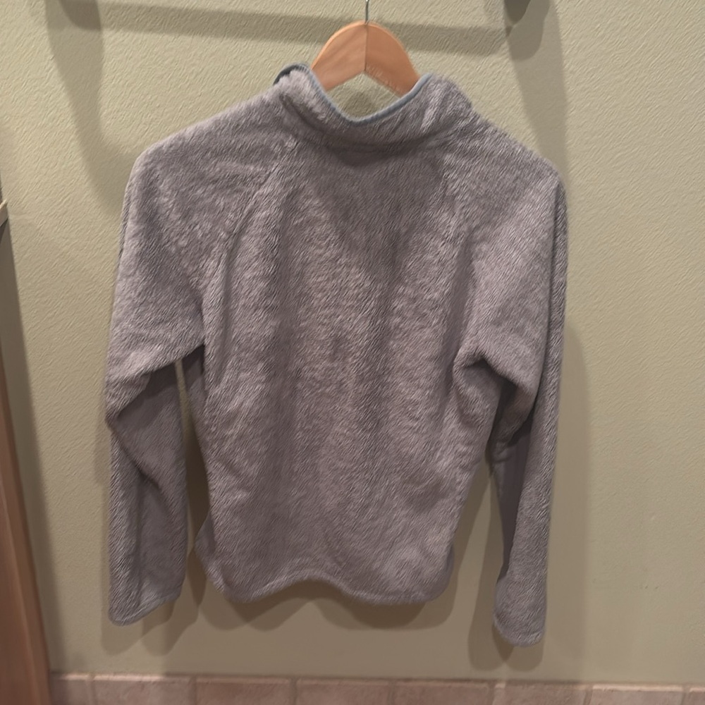 The North Face Gray Fleece pullover Jacket - Picture 10 of 10